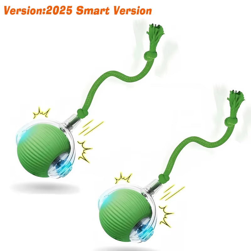 New Dog Interactive Ball Toy,Automatic Rolling Dog Ball Rechargeable,Smart Puppy Interactive Toy,Intelligent Balls Toy for Dogs