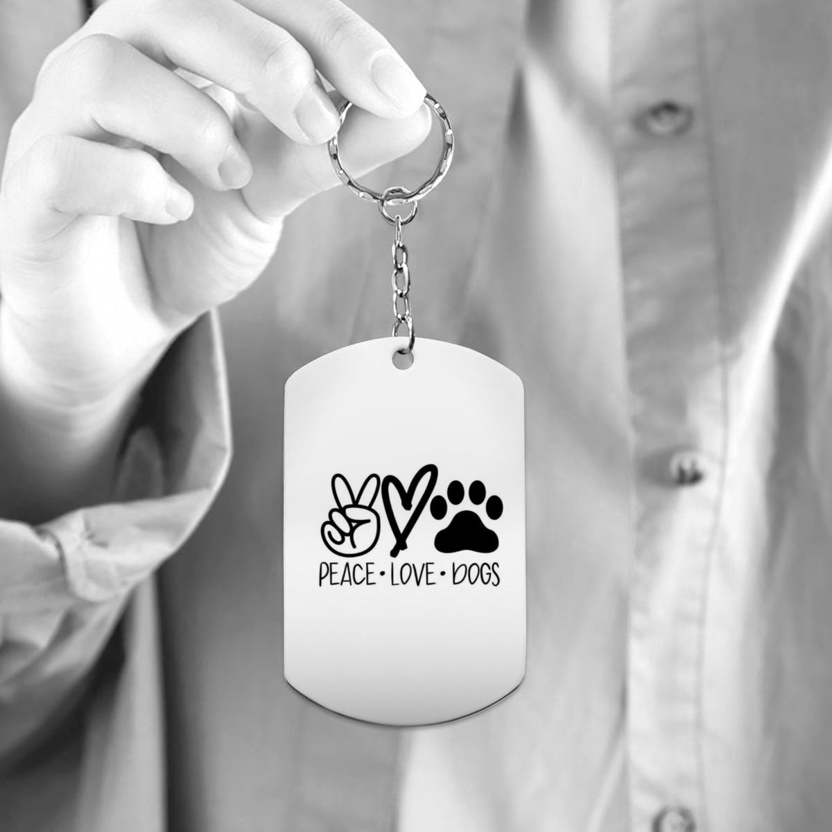 Aluminium Keychain