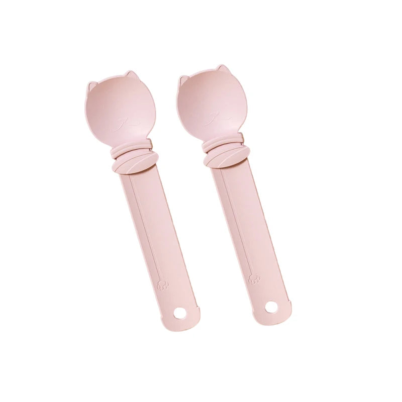 2Pcs Cat Strip Squeeze Spoon Cat Strip Feeder for Lickable Wet Cat Treats Pet Liquid Snack Feeding Tool Cat Feeder Pet Supplies