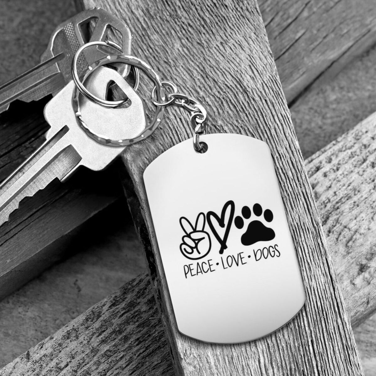 Aluminium Keychain