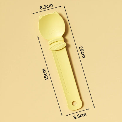 2Pcs Cat Strip Squeeze Spoon Cat Strip Feeder for Lickable Wet Cat Treats Pet Liquid Snack Feeding Tool Cat Feeder Pet Supplies